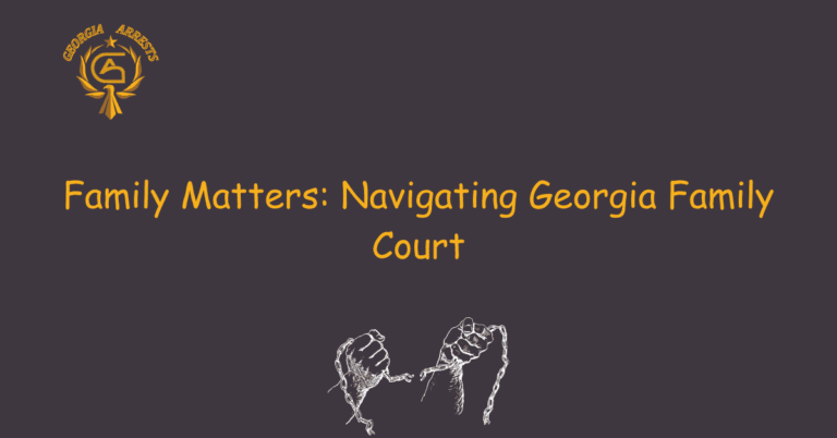 Family Matters: Navigating Georgia Family Court