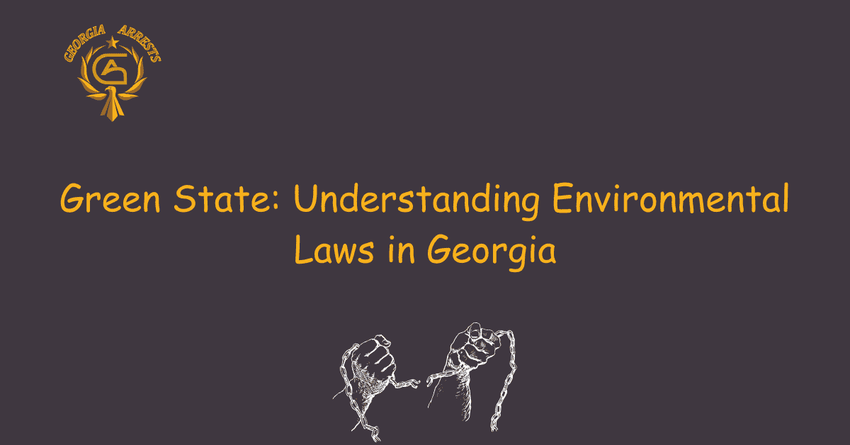 Green State: Understanding Environmental Laws in Georgia