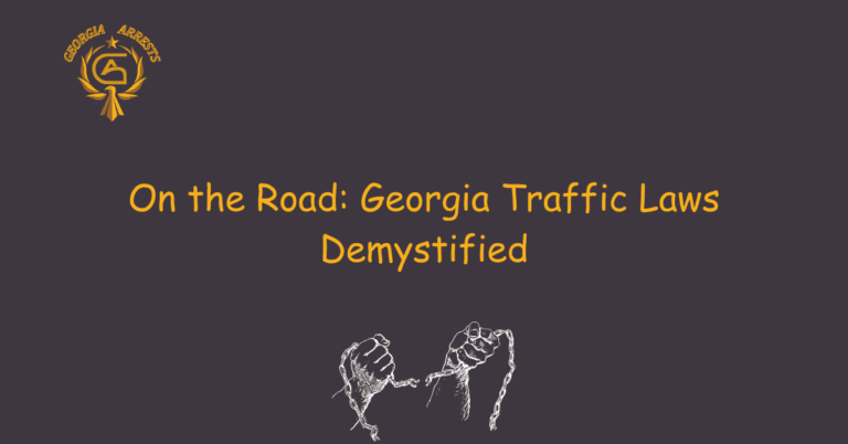 On the Road: Georgia Traffic Laws Demystified